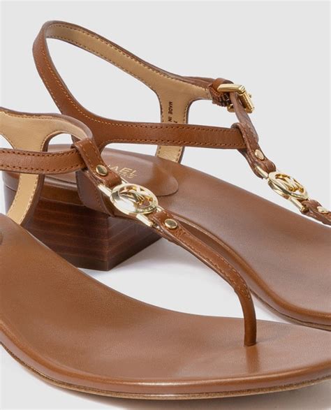 sandalias planas de mujer michael kors|Sandalias planas Michael Kors de mujer .